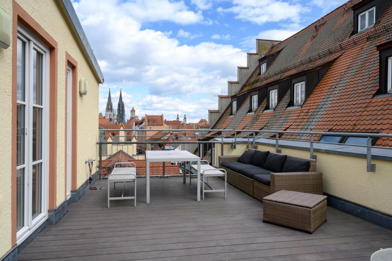 Arnulfsplatz Aparts Ratisbona Exterior foto
